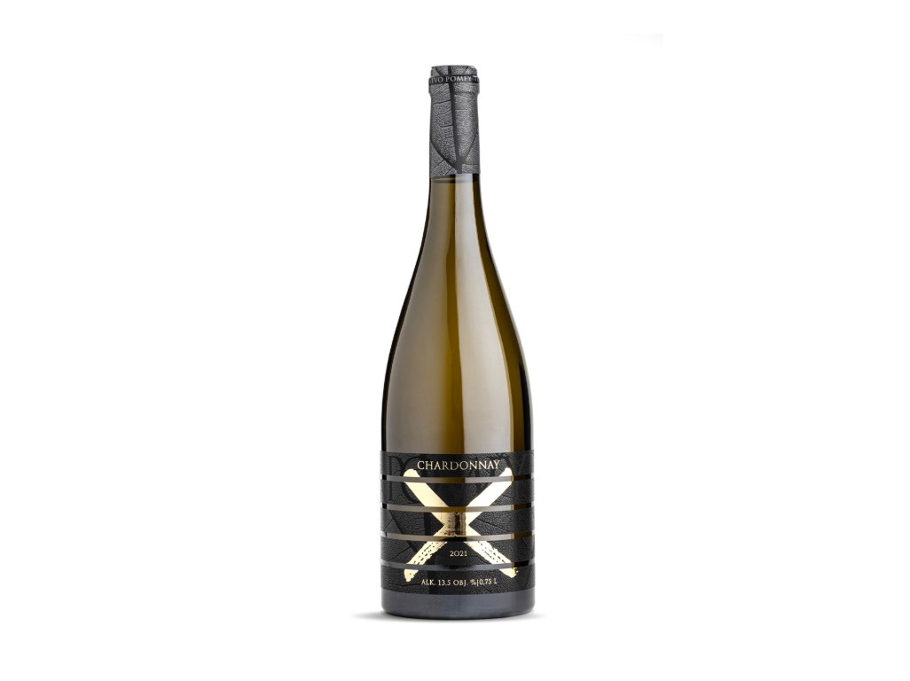 Pomfy, Chardonnay 2021 X line, biele suché 0,75 l